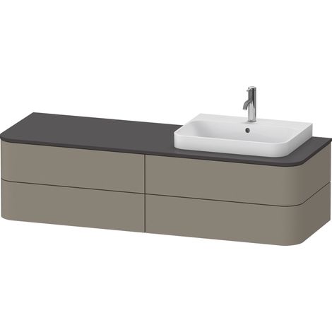 Duravit Happy D.2 Plus Konsolenwaschtischunterbau wandhängend,