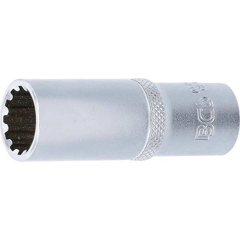 Douille pour Clé Gear Lock Longue 10 mm (3/8) - 15 mm - Précision et Durabilité, Acier, Pro - D-Work (1/5)