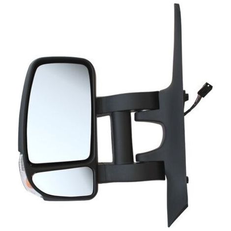 Rétroviseur extérieur électrique chauffant gauche – Renault Master III 2010 – Bras long 20 cm – Connecteur 12 broches