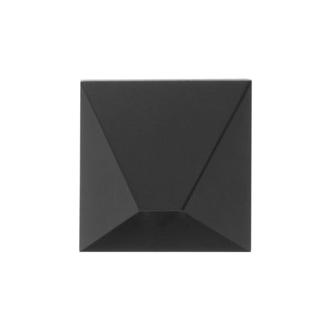 Merano Iowa Applique LED Intégrée Sandy Noir Aluminium LED 3W 134Lm 3000K