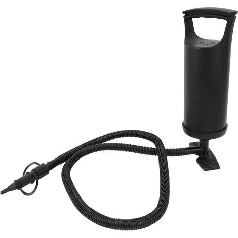 Pompe à air manuelle en PVC avec 3 embouts, pompe à main rapide pour matelas gonflables et jouets de piscine (1/5)