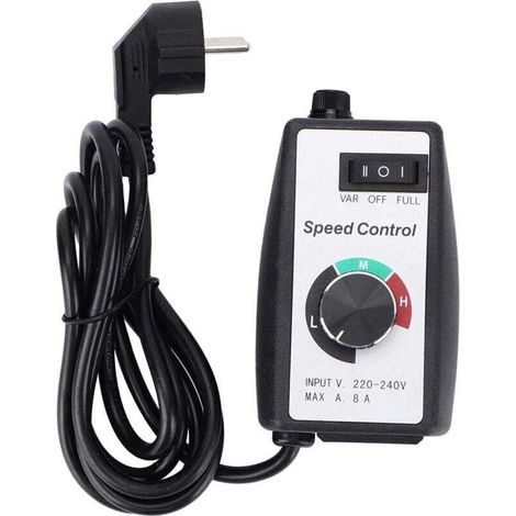 50hz Régulateur De Vitesse, Ajusteur De Vitesse De Ventilateur à Ventilation Variable Contrôleur De Vitesse De Moteur Ignifuge Pompe A (1/4)