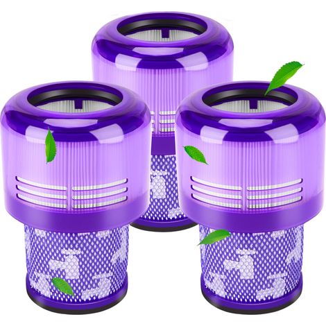 Ersatzfilter – 3er-Set für Dyson V11 Absolute Extra Pro Animal Torque Drive V15 Detect Staubsauger (1/4)