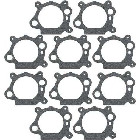 Ineasicer 10er-Pack 795629 Vergaserdichtung als Ersatz für Briggs & Stratton 272653 272653S 4156, passend für Motoren der Serien 625-675, 122000