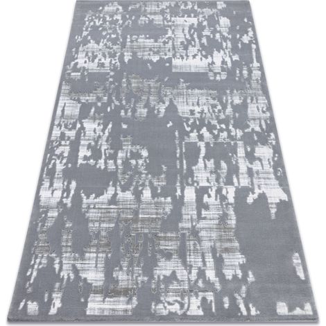 Teppich ACRYL USKUP Beton 9486 grau grey 80x300 cm