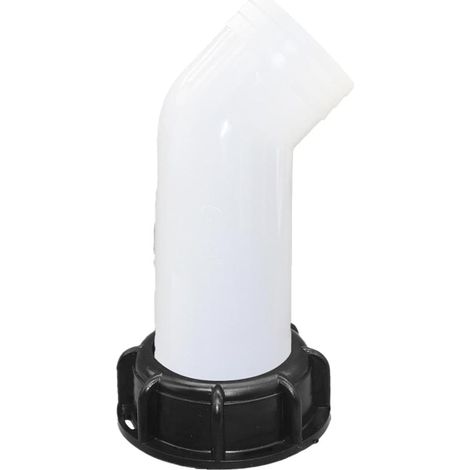 Bocchettone di scarico generico con dado per serbatoio d'acqua IBC da 1000 litri, ugello per serbatoio d'acqua, raccordo valvola, ugello per tubo di prolunga, rubinetto per serbatoio d'acqua IBC per c (1/5)