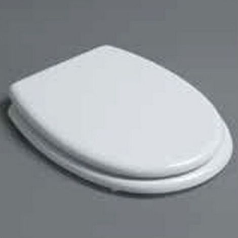 Simas Ar002 Arcade Sedile Bianco Con Cerniere Cromate (1/2)