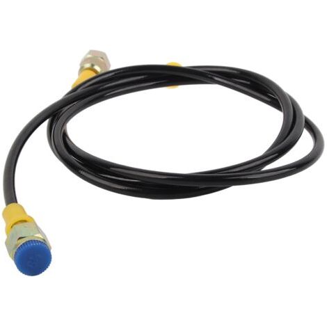 QORVA-Tuyau d'essai de pression hydraulique, 1,5 m/4 pieds M16x2-1/4BSP, point de couplage de test 630 bars DN2 (1/5)