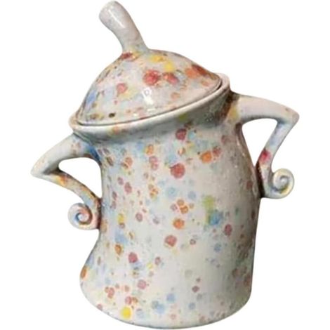 Boîte de rangement tendance en céramique hermétique pour café, thé, sucre et épices : un rangement élégant et fonctionnel pour chaque cuisine. Blanc. (1/3)