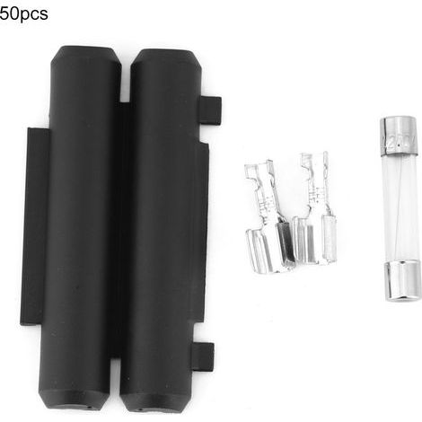 50 Pièces Porte-Fusible 6x30 6.35x30 6.35x31.75 en Plastique avec Fusible 10A pour Automobile (1/5)