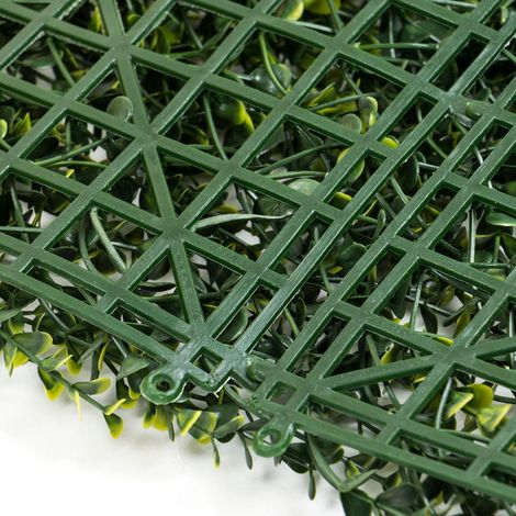 SIEPE SINTETICA REAL TOUCH " GERANIO " 50X50 CM REALE SEMPREVERDE (1/2)