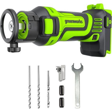 Greenworks - PowerAll 24V Cordless Speed Saw - Rotary Cutter (Strumento Nudo) (1/5)