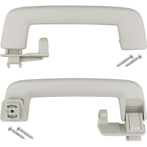 Maniglia interna compatibile con accessori posteriori per Ford Escape 2013-2019. Maniglia di supporto per il tetto con gancio appendiabiti (2 pezzi).