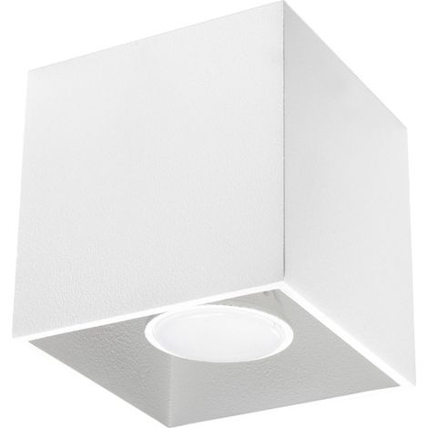 Deckenleuchte Delta 1 GU10 Weiß Aluminium Lumino 00.123.27 (1/5)