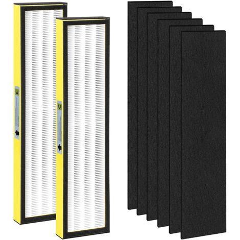 Jaune 2+8 Convient au filtre purificateur d'air Germguardian FLT4825 compatible avec l'élément filtrant AC4825AC4850