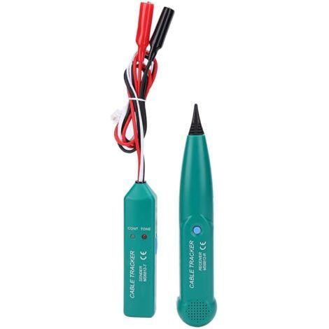 Electrical Cable Tracer, Electrical Cable Detector, MS6812 Cable Tracer, Multifunctional Circuit Testers, Telephone Cable Tester for Line Finding (1/4)