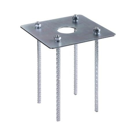Kit d'ancrage lampe PATHWAY Nowodvorski argent 8795