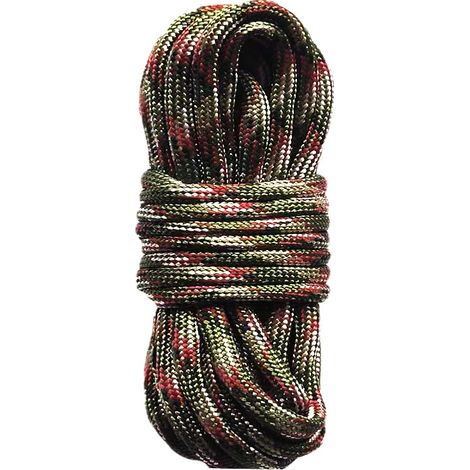 Stück Outdoor-Rettungsseil, 7-adriges Fallschirmseil, Bergsteigerseil, geflochtenes Handseil für Camping und Klettern
