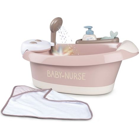 Vasca da bagno PER il bagno Con doccia idromassaggio PER bambole asciugamano per neonati (1/5)