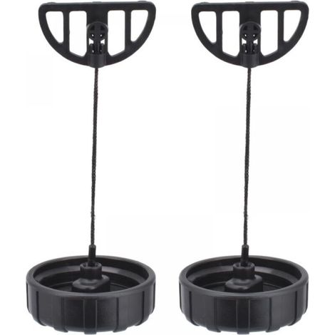 Fuel Cap & Oil Cap for 017 018 MS170 MS180 Chainsaws 2pcs (1/4)
