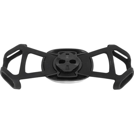 Schwarze, stoßfeste Silikon-Fahrradhandyhalterung, kompatibel mit GARMIN Fahrradcomputern. (1/5)