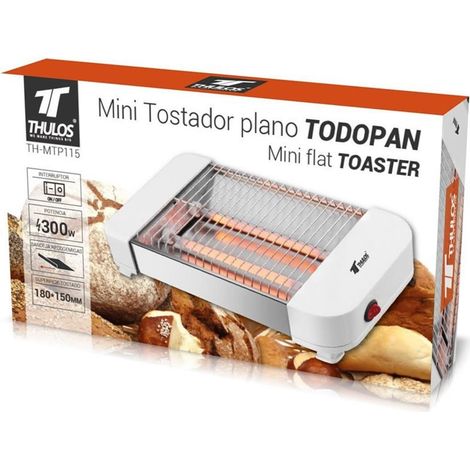 Mini tostadora thulos th - mtp115 300w (1/2)