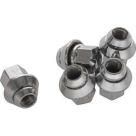 Écrous de roue ouverts M12 x 1,5 (19 mm) à tête hexagonale pour Ford Fiesta, Focus, Ka, Mondeo et C-Max. (1/4)