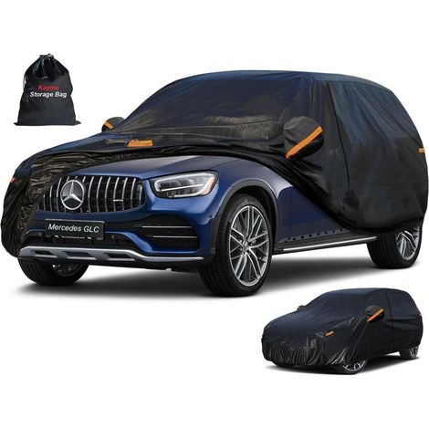 Autoplane Wasserdicht für Mercedes Benz GLC (2015-2025) 7-Schicht Vollgarage Staubschutz (1/5)