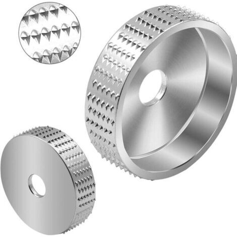 Disque Bois Meuleuse Disques de Meulage pour Façonner Roues pour Meuleuse d'angle 75 mm x 20 mm pour Façonner Meuler et Couper le polissage du bois la finition