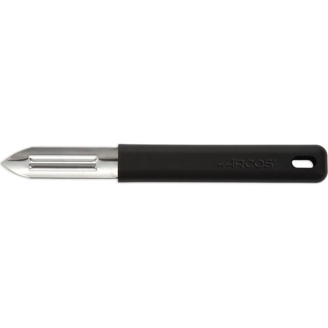 Arcos Pelador de Patatas Pelapatatas Pelador de Verduras - Acero Inoxidable 60 mm - Mango de Polipropileno Color Negro (1/3)