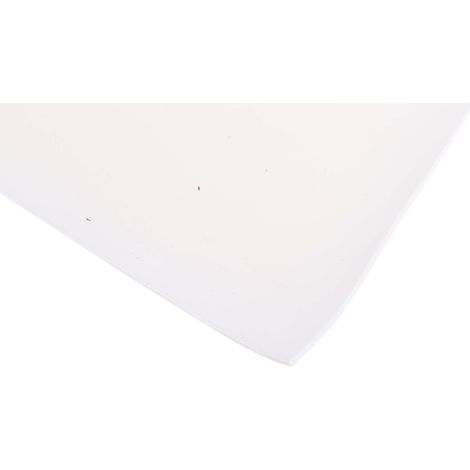 Plaque caoutchouc Silicone blanche, 1m x 600mm x 1.5mm ( Prix pour 1 ) (1/4)