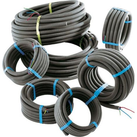 Vorverdrahteter Installationsmantel 3 x 1,5 mm², L.10 m Centrale Brico