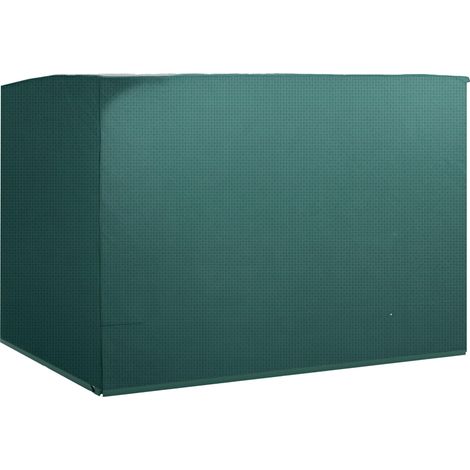 Housse de Protection balancelle de Jardin bâche étanche dim. 2,15L x 1,55l x 1,5H m PE Vert, idéal pour se détendre dans votre jardin, sur votre terrasse ou votre balcon, alliant confort et design ...