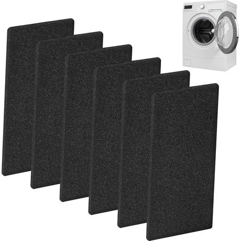 6 Pièces Filtre Seche Linge pour Whirlpool Bauknecht Privileg 225x107x8mm,481010354757 Filtre pour Seche Linge Compatible avec Pompe à Chaleur et Séchoir à Condensation,Tapis Filtrant Éponge (1/5)