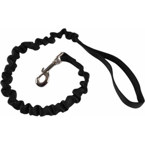 Laisse Anti à Coups pour Chien "Essentiel" 120cm Noir (1/2)