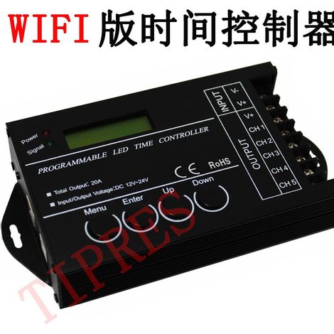 Contrôleur horaire TC421, interrupteur de minuterie intelligent programmable WiFi pour éclairage, contrôleur d'éclairage LED (lot)
