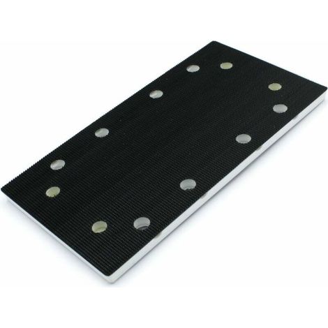 Patin de ponçage pour ponceuse vibrante Festool RS 300 93 x 175 mm Fixation Velcro 8 trous d'aspiration Plaque aluminium - LRS 93 X (1/4)