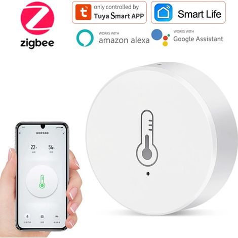 Tuya Sensore di Temperature e Umidità dell'aria Smart ZigBee (1/4)