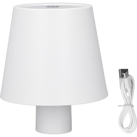 Ortviai Lampe LED pour bouteille sans fil, 3 températures de couleur, gradation continue, batterie 1500 mAh, blanc (1/5)