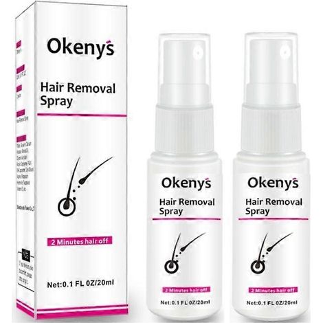 Lot de 2 sprays dépilatoires efficaces pour une épilation rapide et définitive. Gain de temps, pratique et rapide. Simple et innovant. (1/4)
