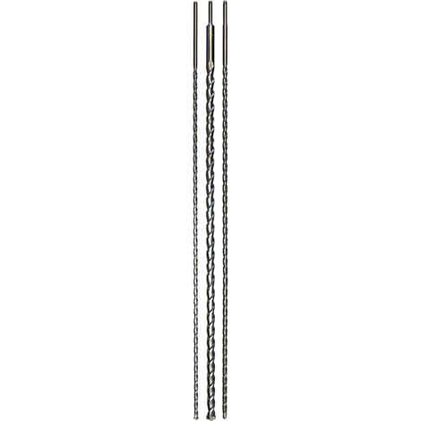 Dekton 3 SDS Plus Hammer Drill Bits 12mm 16mm 24mm X 1000mm