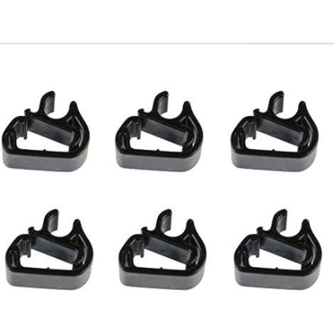 Kit De 6 Clips De Serrage Pour 3008, 5008, C5, Ds7, Clips Essuie-Glace, Fixation Tuyau De Bras Essuie-Glace Avant Clips De Serrage Colliers De Fixation Attache Balai Accessoire Tuyau Lave Glace (1/5)