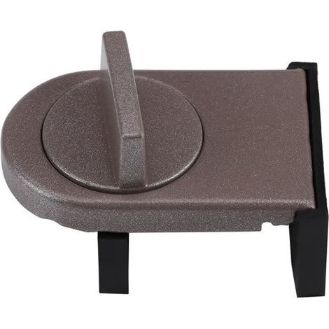 2Pcs Bloque Porte et Fenêtre Coulissant Anti-vol Verrouillage de Sécurité Réglable Butée Coin Stopper Entrebâilleur de porte (1/4)
