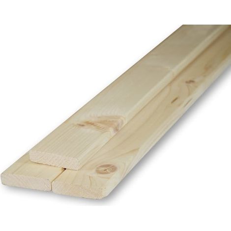 LISTELLO PIALLATO IN ABETE 15 X 60 X 1000 MM