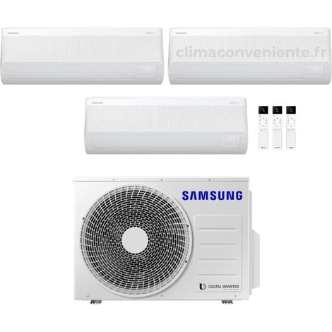 Climatiseur Trial Split Réversible Samsung WindFree Avant S2 9000+9000+12000 BTU Inverter Wi-Fi (AJ052TXJ3KG)