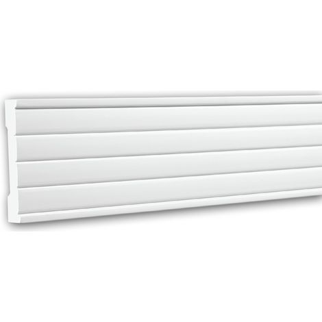 Cornice Parete 151316F Profhome modanatura tipo stucco cornice flessibile modanatura design moderno bianco 2 m
