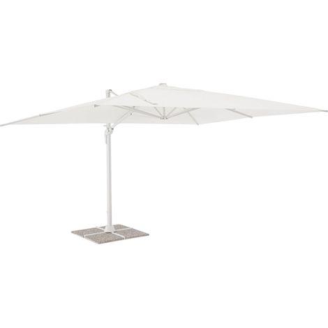 Sombrilla bioclimática Vega 3x4 m blanca