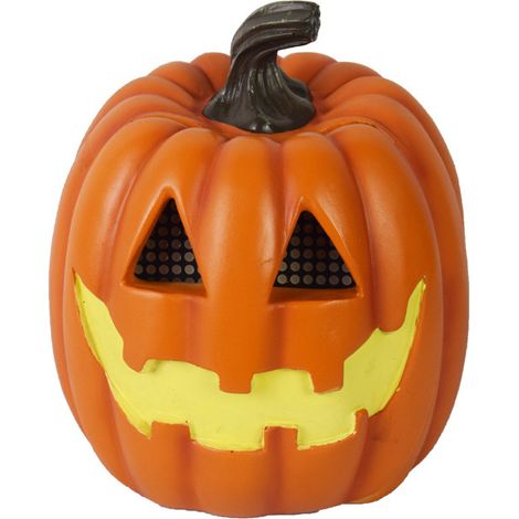 (Orange)Lanterne Citrouille D'halloween sans Fil en Pvc, Lampe LED Écoénergétique pour Décoration Intérieure Lors de Fêtes de Vacances (1/5)