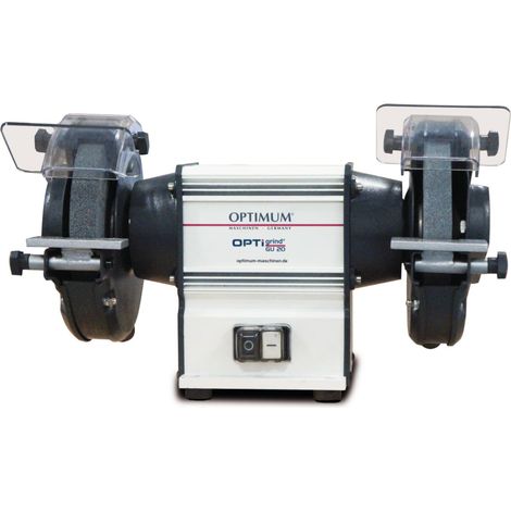 Ponceuse double Optigrind GU 20 (2 disques abrasifs fins et grossiers, protection anti-étincelles, moteur sans entretien) 3101520 (1/5)