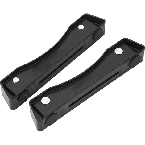 paire de supports de bobines de filament pour imprimante 3D en plastique ABS, avec fixations, supports et emplacements pour filaments PLA, ABS et TPU. (1/5)